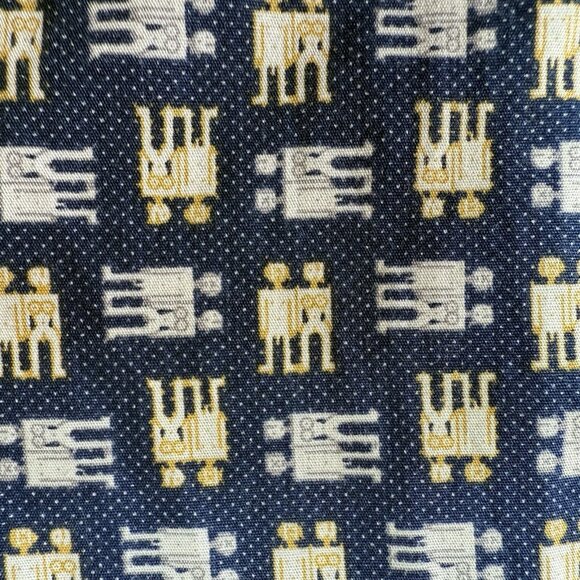 Desigual Button Down Shirt Mens XL AOP Nude Man Woman Print Subtle Blue - Picture 3 of 6